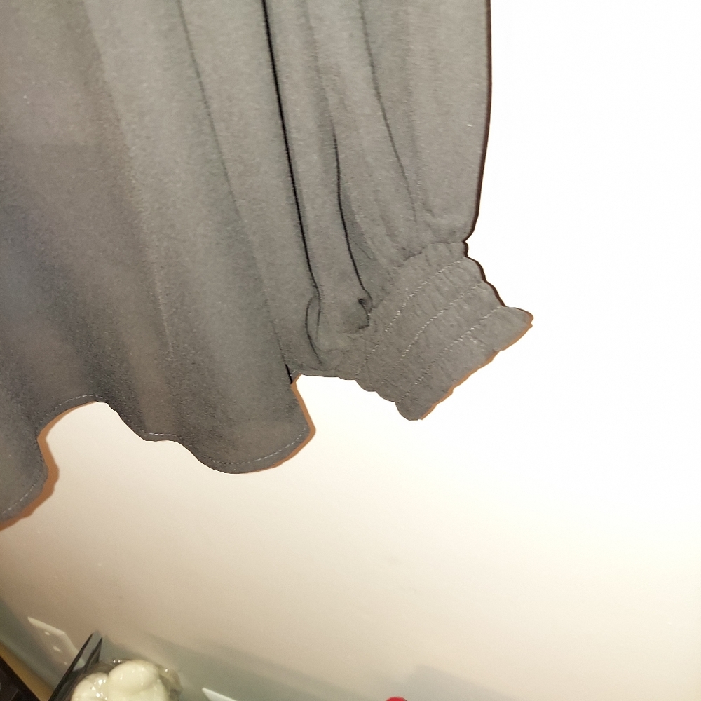 Torrid Georgette Blouson Sleeve Blouse - Picture 5 of 12